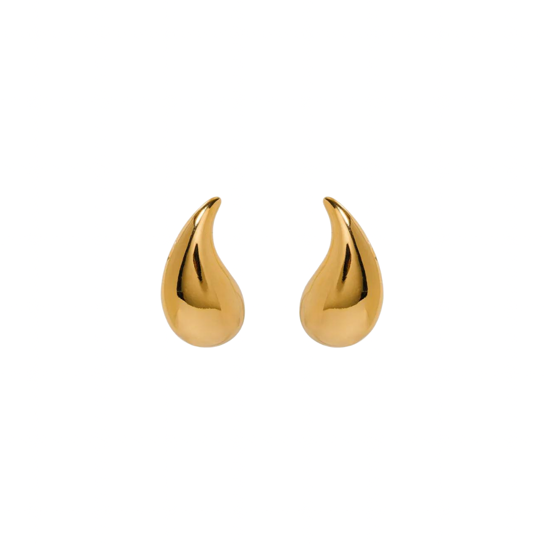 Sofia Teardrop Studs by Lucy Luna Jewellery