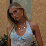 Portofino Charm Necklace by Lucy Luna Jewellery, alternate view 5