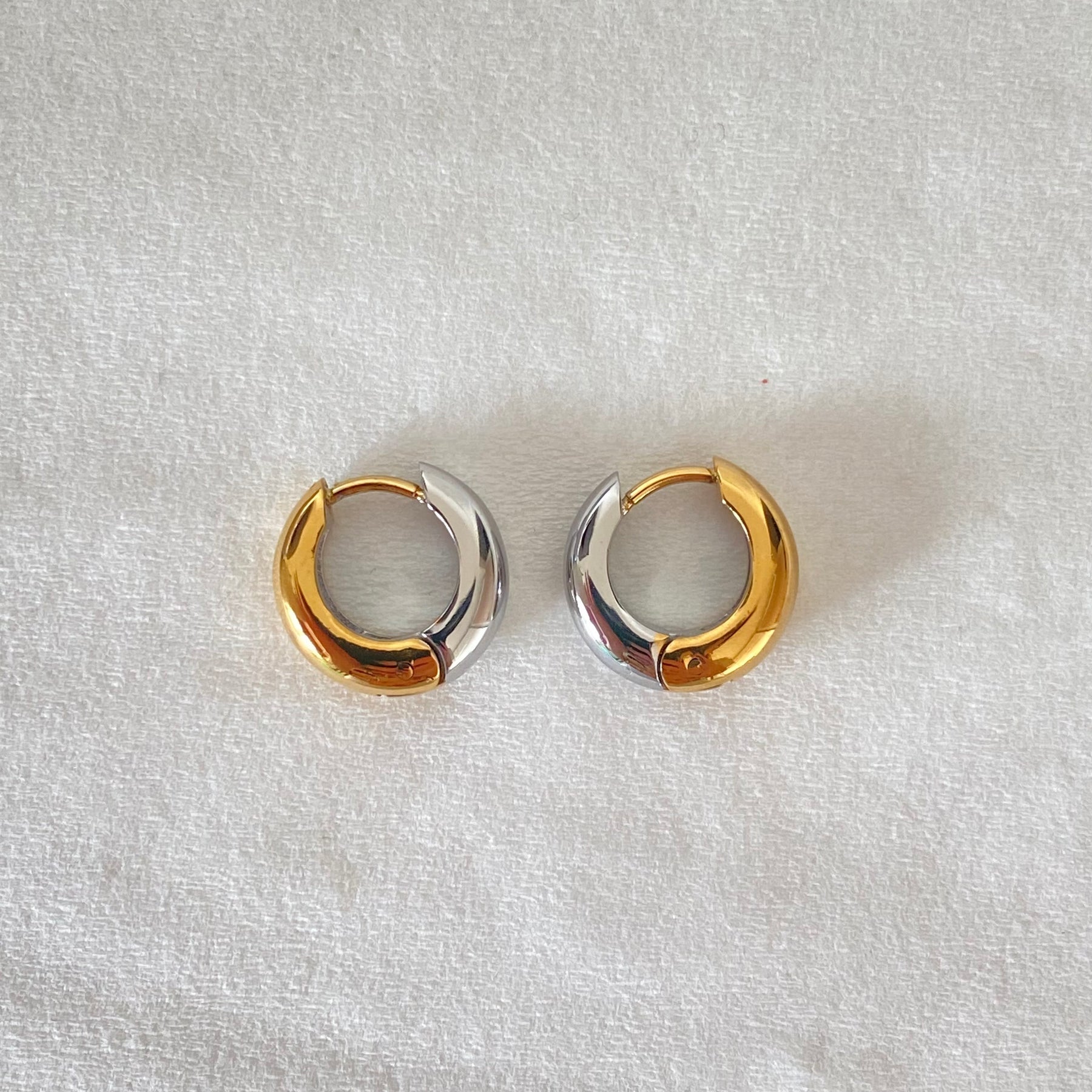 Maya Rope Hoop Earrings by Lucy Luna Jewellery, alternate view 3