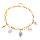 Portofino Charm Necklace by Lucy Luna Jewellery