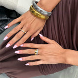Sierra Stack Ring by Lucy Luna Jewellery, alternate view 4