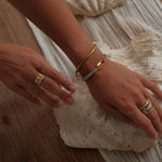 Sierra Stack Ring by Lucy Luna Jewellery, alternate view 2