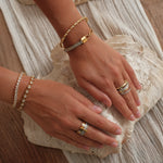 Genevieve Love Bangle by Lucy Luna Jewellery, alternate view 8