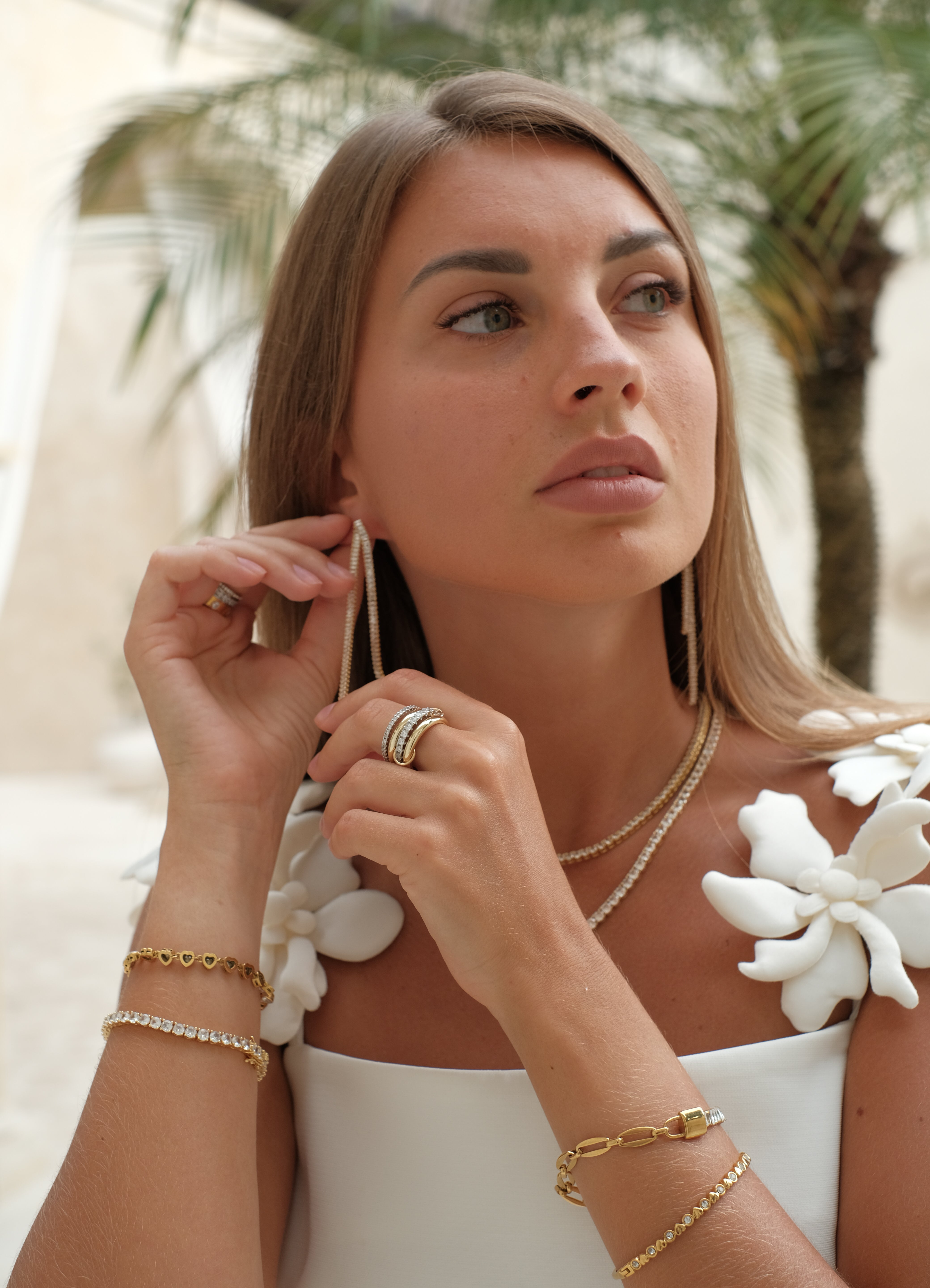 Alessia Ring by Lucy Luna Jewellery