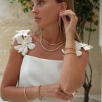 Portia Earrings by Lucy Luna Jewellery, alternate view 2