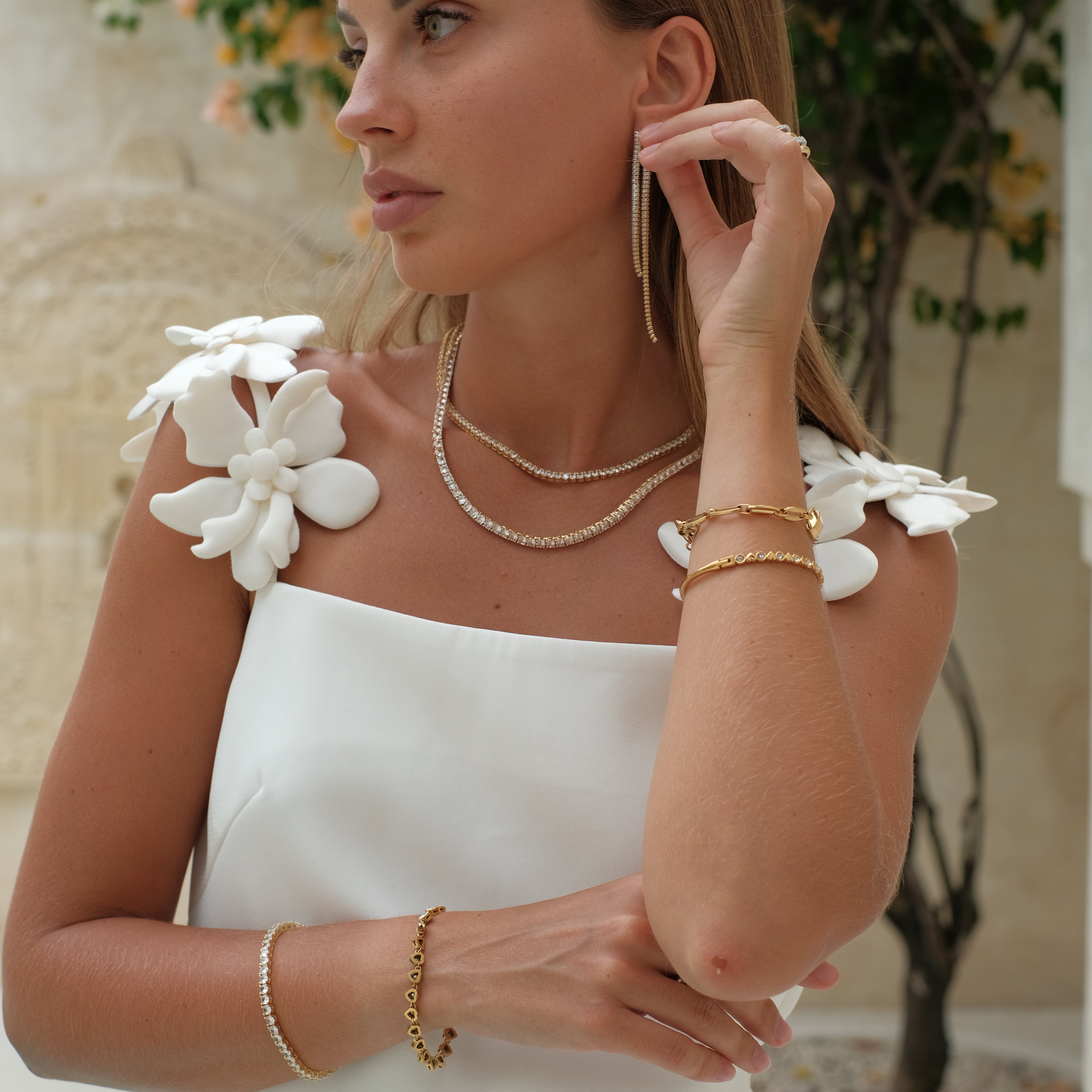 Portia Earrings by Lucy Luna Jewellery, alternate view 2