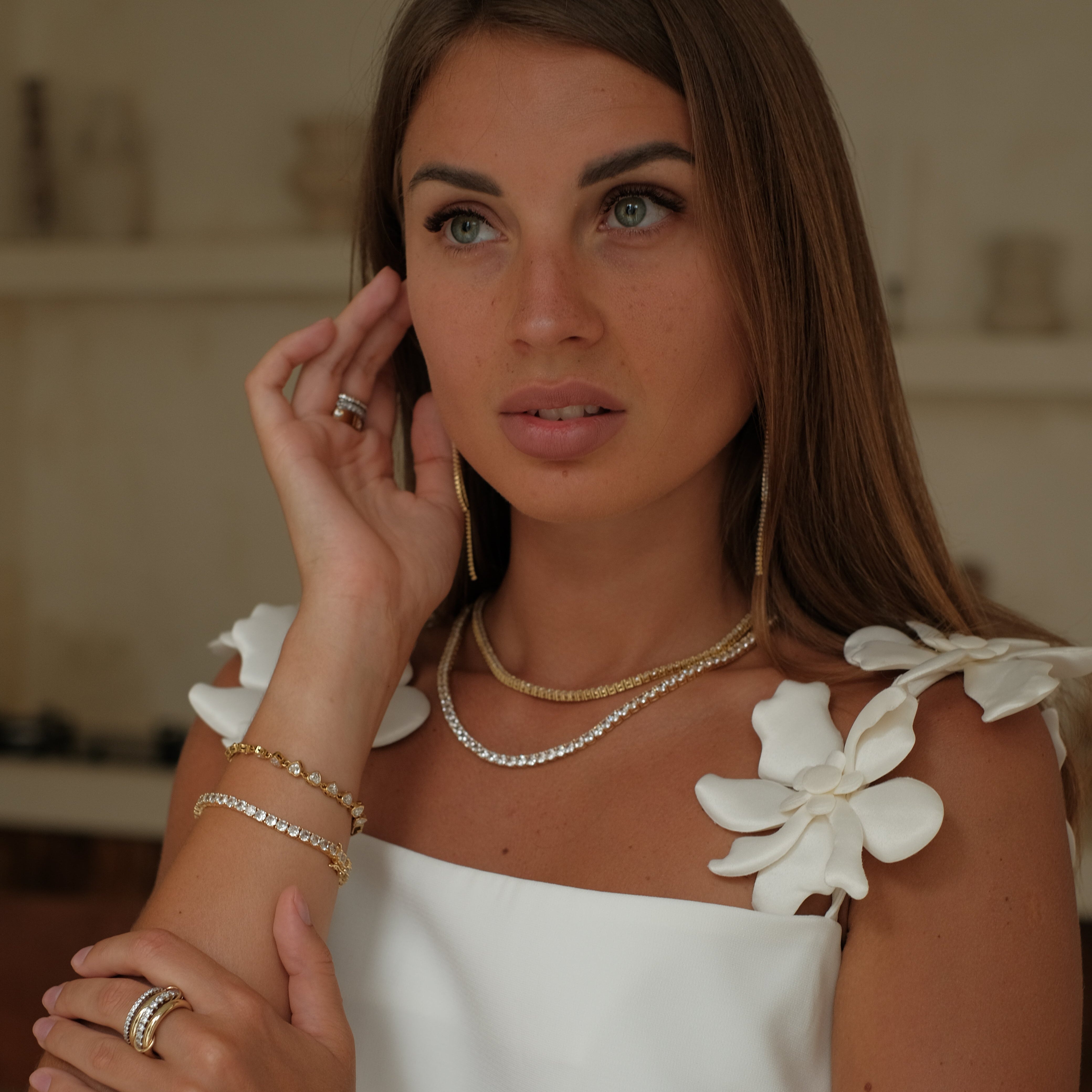 Portia Necklace by Lucy Luna Jewellery, alternate view 15