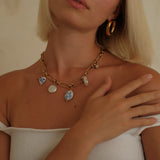 Portofino Charm Necklace by Lucy Luna Jewellery, alternate view 6