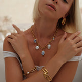 Maren Wave Bangle by Lucy Luna Jewellery, alternate view 7