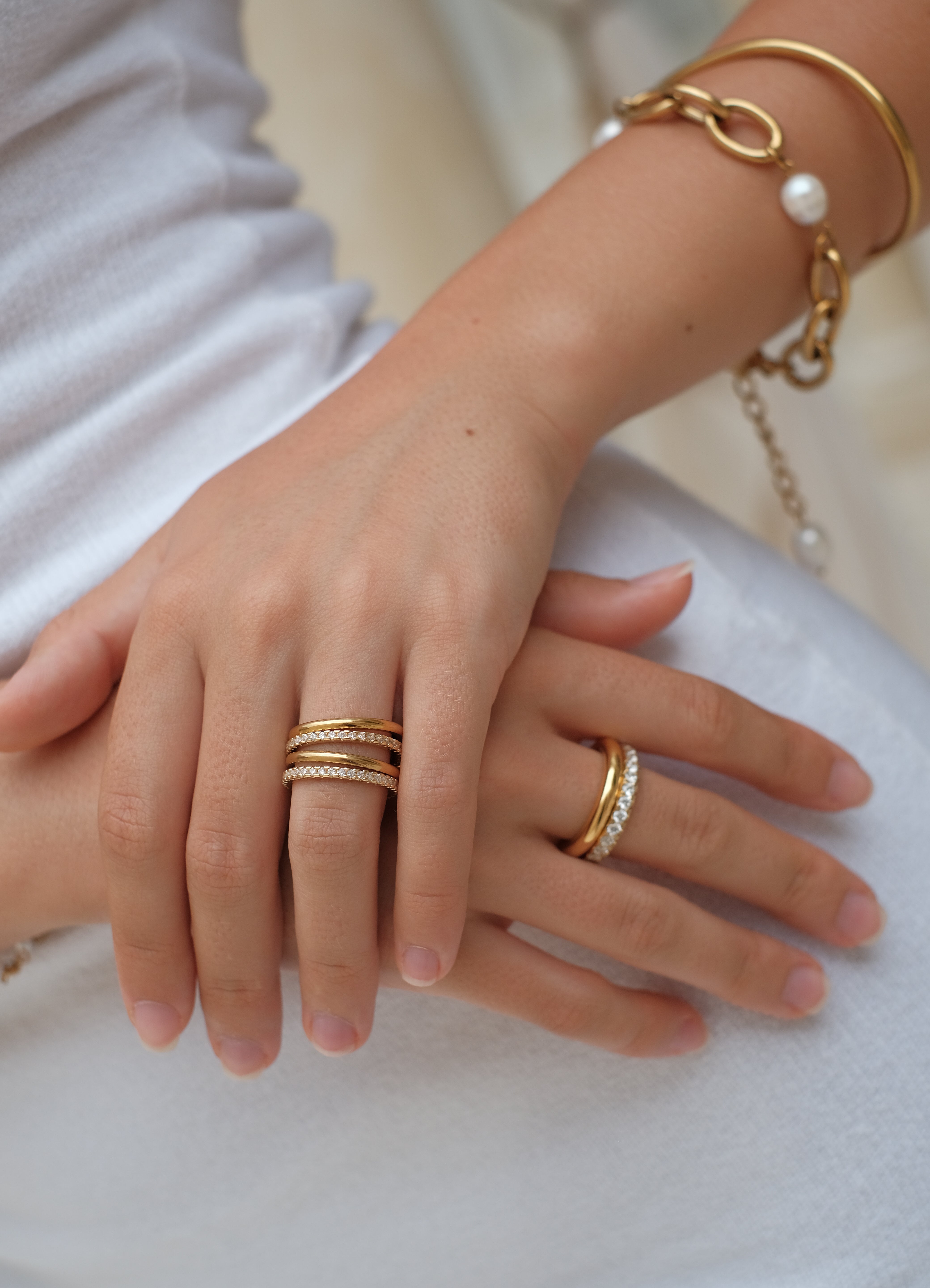 Emilia Ring by Lucy Luna Jewellery, alternate view 2