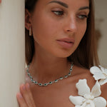 Ivy Emerald Eternity Ring by Lucy Luna Jewellery, alternate view 6