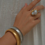 Aurora Baroque Ring by Lucy Luna Jewellery, alternate view 4