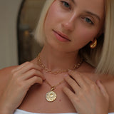Solis Coin Necklace