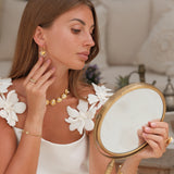 Éterna Pearl Necklace by Lucy Luna Jewellery, alternate view 2