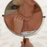 Bianca T-Bar Necklace by Lucy Luna Jewellery, alternate view 3