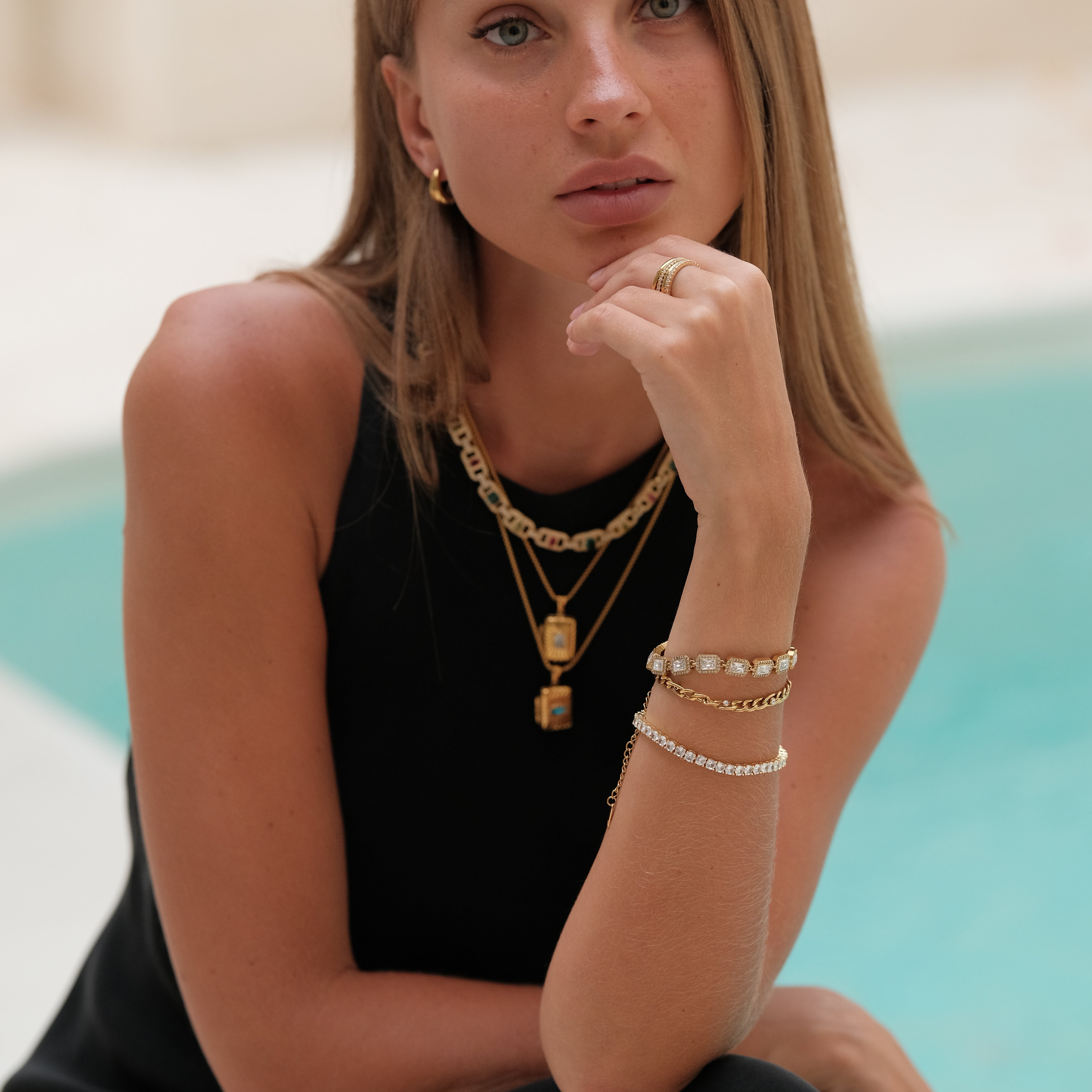 Emilia Ring by Lucy Luna Jewellery