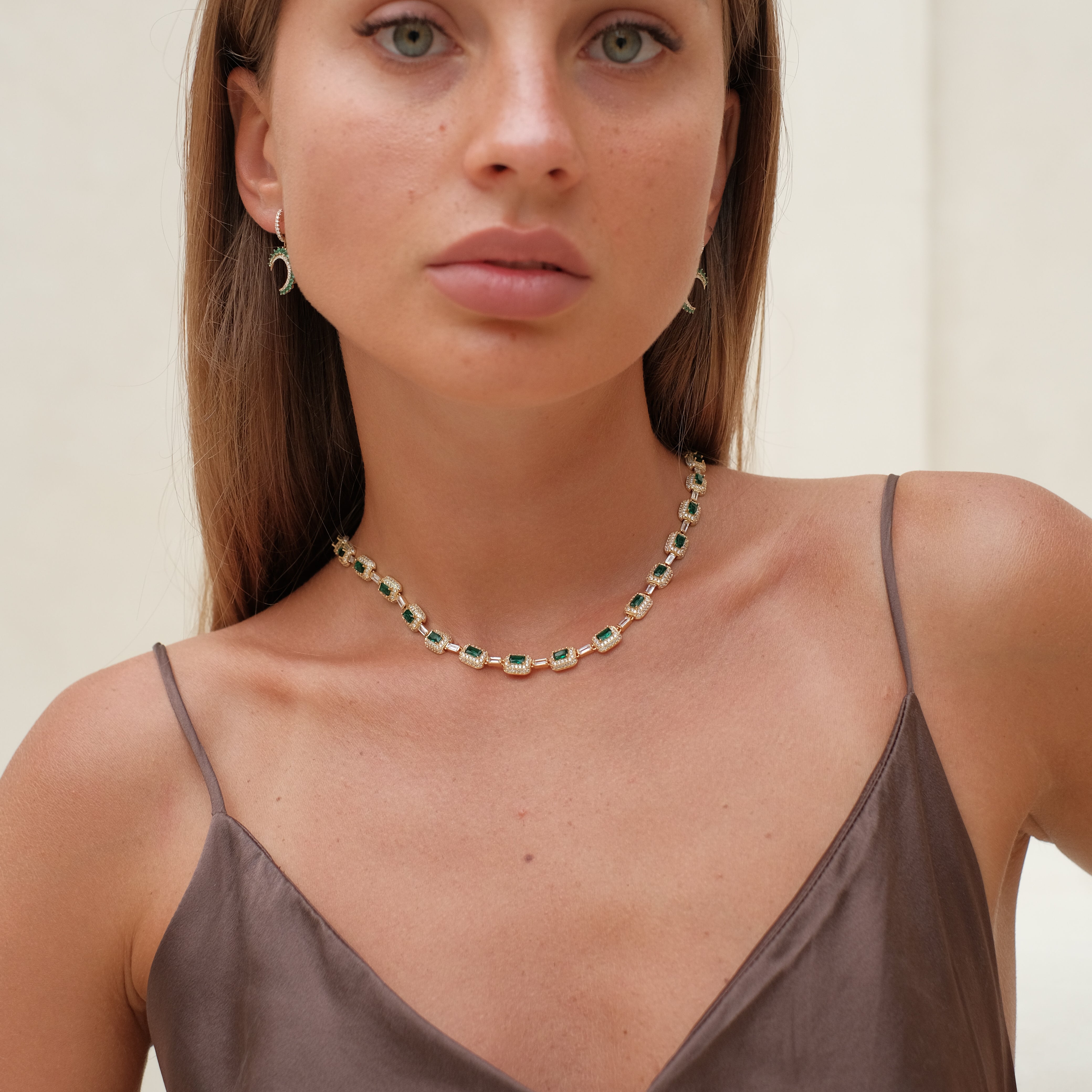 Valentina Necklace by Lucy Luna Jewellery, alternate view 2