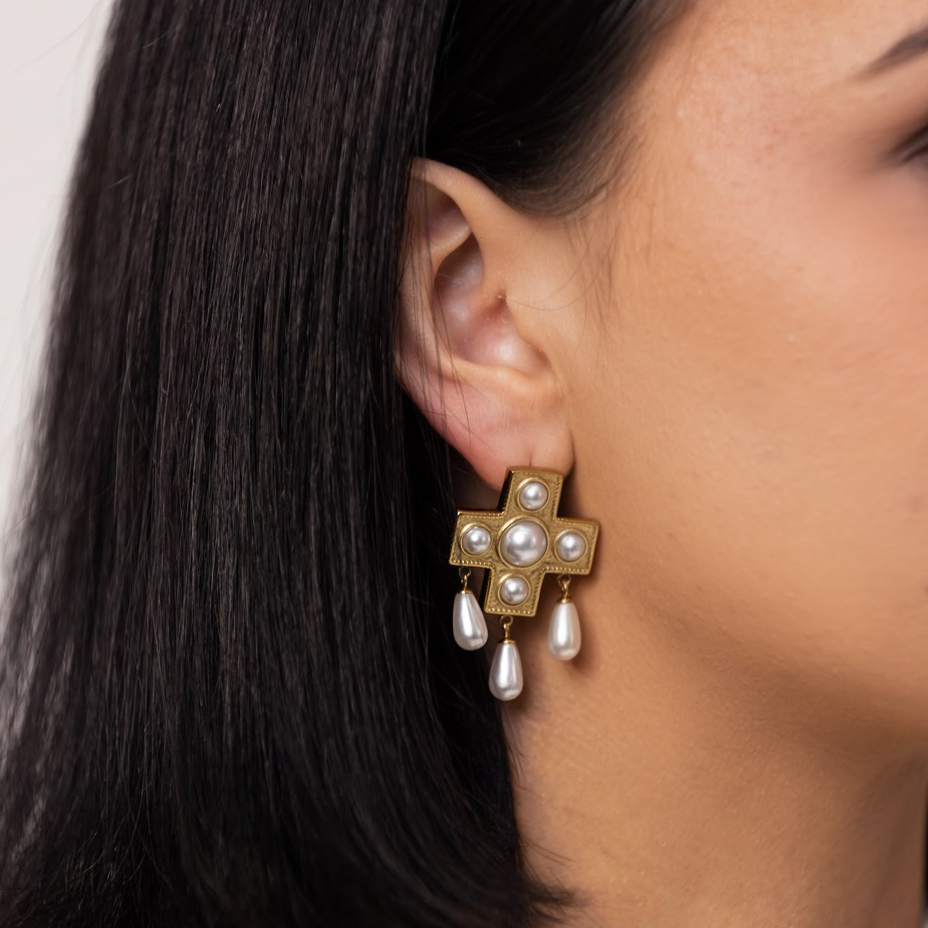 Hallie Earrings by Lucy Luna Jewellery, alternate view 4