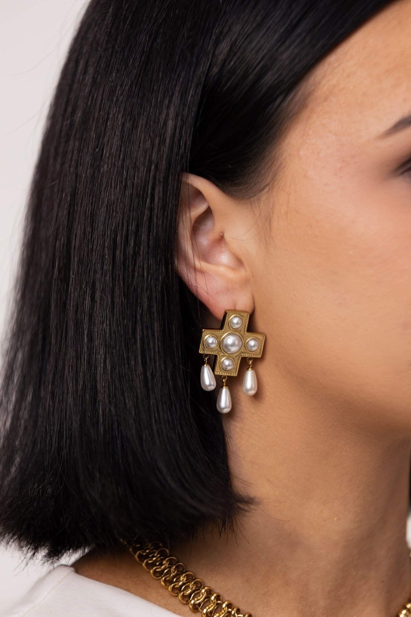 Hallie Earrings by Lucy Luna Jewellery, alternate view 4