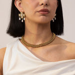 Celeste Mesh Choker by Lucy Luna Jewellery, alternate view 6