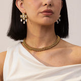 Celeste Mesh Choker by Lucy Luna Jewellery, alternate view 6