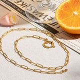 Elena Link Necklace by Lucy Luna Jewellery, alternate view 2
