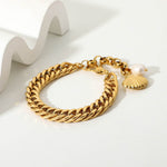 Paloma Shell Bracelet by Lucy Luna Jewellery, alternate view 2