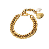 Paloma Shell Bracelet by Lucy Luna Jewellery