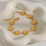 Isla Shell Bracelet by Lucy Luna Jewellery, alternate view 3