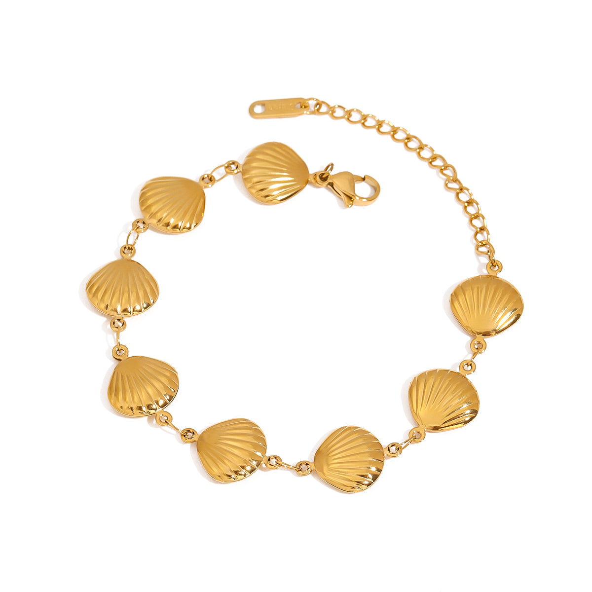 Isla Shell Bracelet by Lucy Luna Jewellery