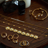 Éterna Pearl Bracelet by Lucy Luna Jewellery, alternate view 4