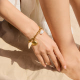 Sirena Ocean Charm Bracelet by Lucy Luna Jewellery, alternate view 8