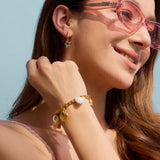 Sirena Ocean Charm Bracelet by Lucy Luna Jewellery, alternate view 7