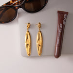 Isadora Drop Earrings by Lucy Luna Jewellery, alternate view 3