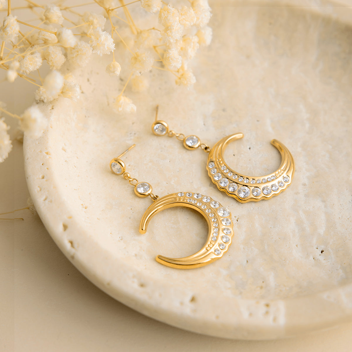 Luna Moon Drops by Lucy Luna Jewellery, alternate view 2
