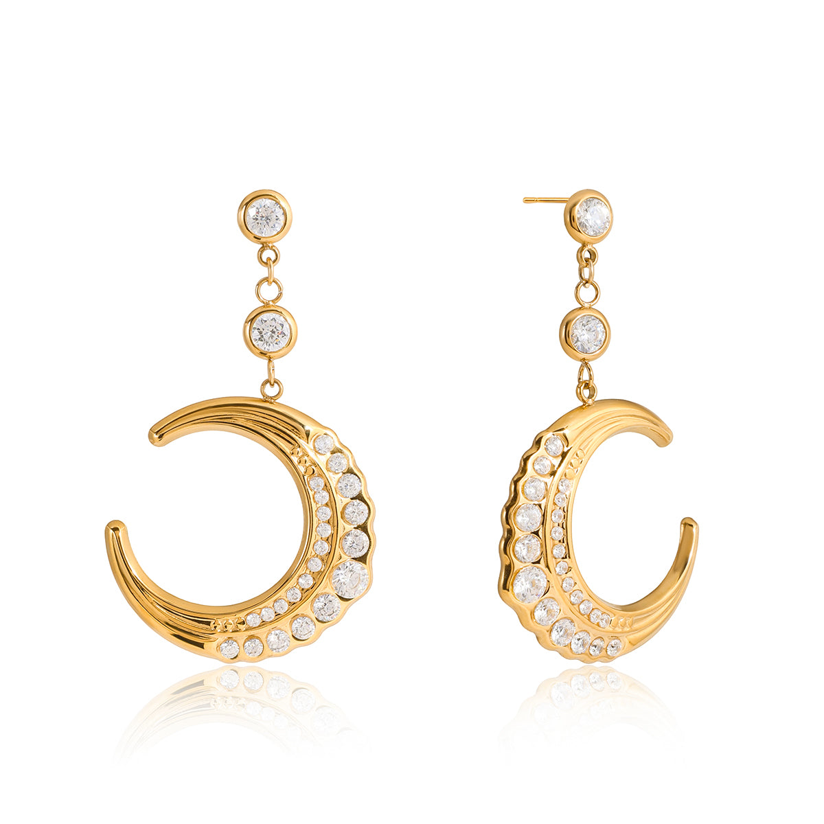 Luna Moon Drops by Lucy Luna Jewellery