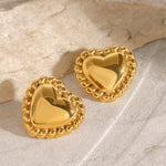 Quinn Scalloped Hearts by Lucy Luna Jewellery, alternate view 3