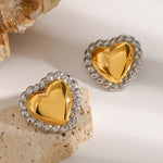 Quinn Scalloped Hearts by Lucy Luna Jewellery, alternate view 6