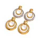 Orbit Tiered Drops by Lucy Luna Jewellery, alternate view 5