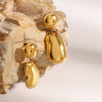 Sulis Pebble Drops by Lucy Luna Jewellery, alternate view 2