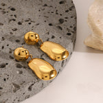 Sulis Pebble Drops by Lucy Luna Jewellery, alternate view 3