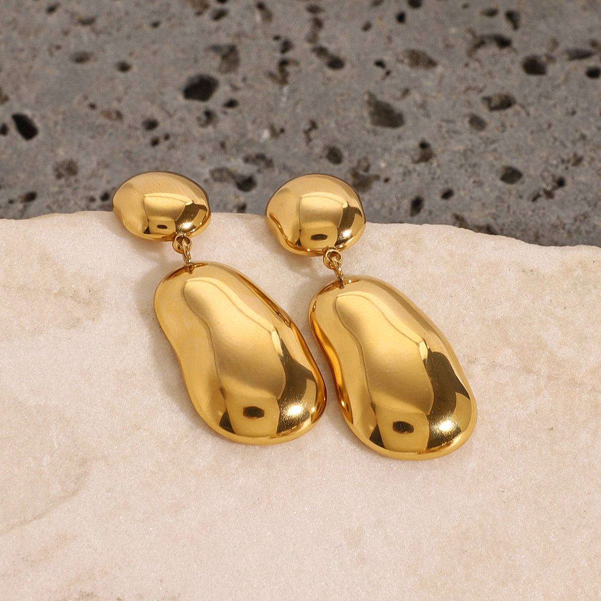 Sulis Pebble Drops by Lucy Luna Jewellery, alternate view 4