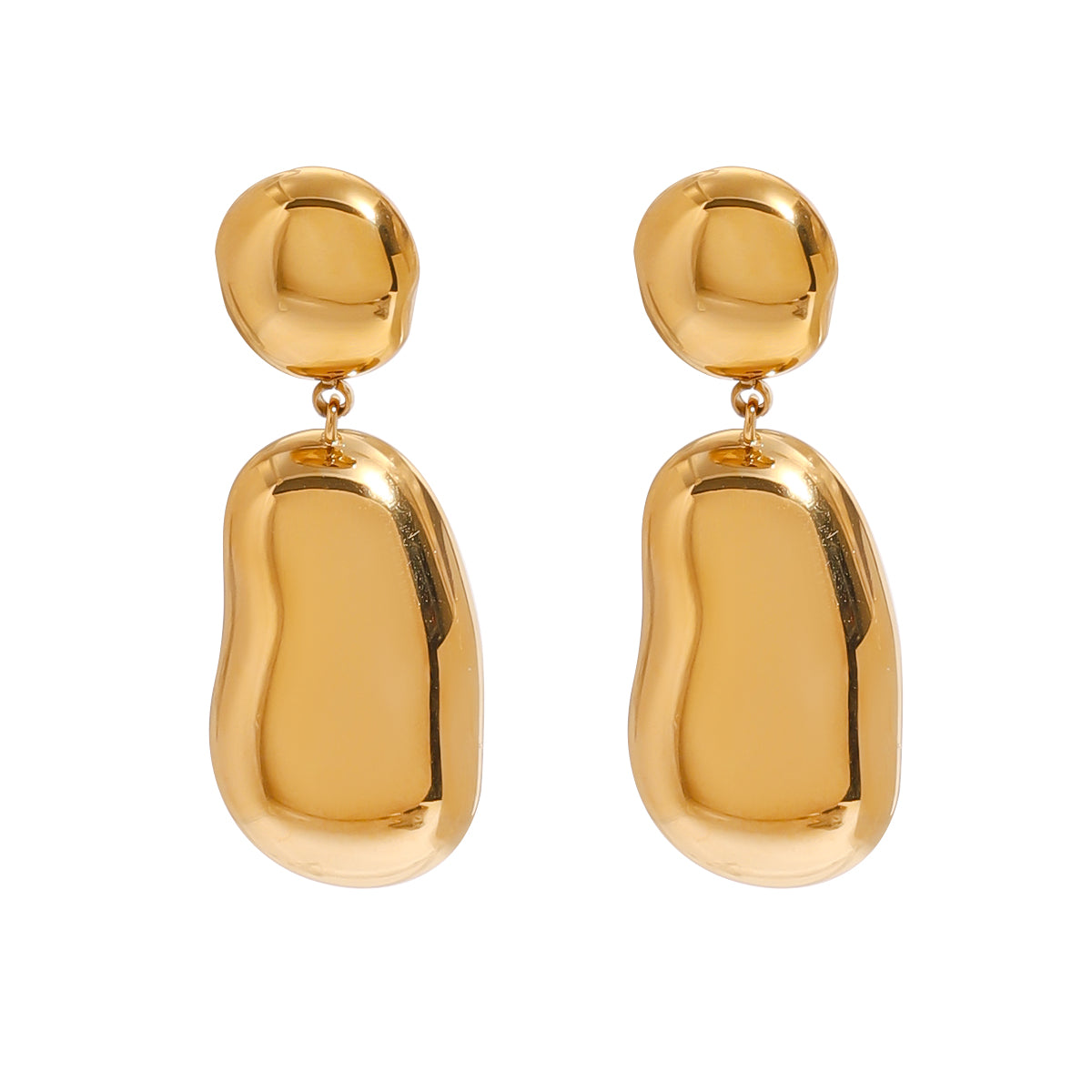 Sulis Pebble Drops by Lucy Luna Jewellery