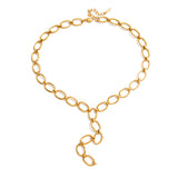 Sorrento Oval Chain by Lucy Luna Jewellery