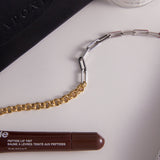 Halcyon Mixed-Link Necklace by Lucy Luna Jewellery, alternate view 5
