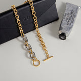 Rhodos Mixed-Metal Chain by Lucy Luna Jewellery, alternate view 3