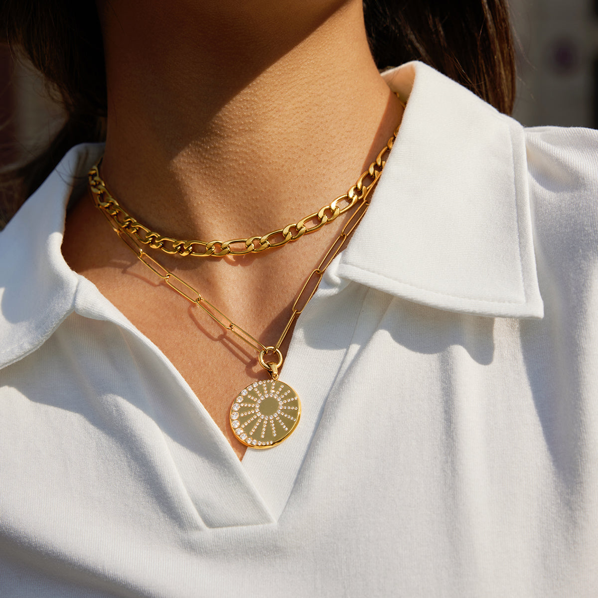 Luca Figaro Chain by Lucy Luna Jewellery, alternate view 2