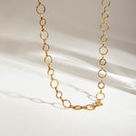 Gloria Halo Chain by Lucy Luna Jewellery, alternate view 3