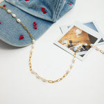 Naia Pearl Chain by Lucy Luna Jewellery, alternate view 3