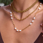 Naia Pearl Chain by Lucy Luna Jewellery, alternate view 8
